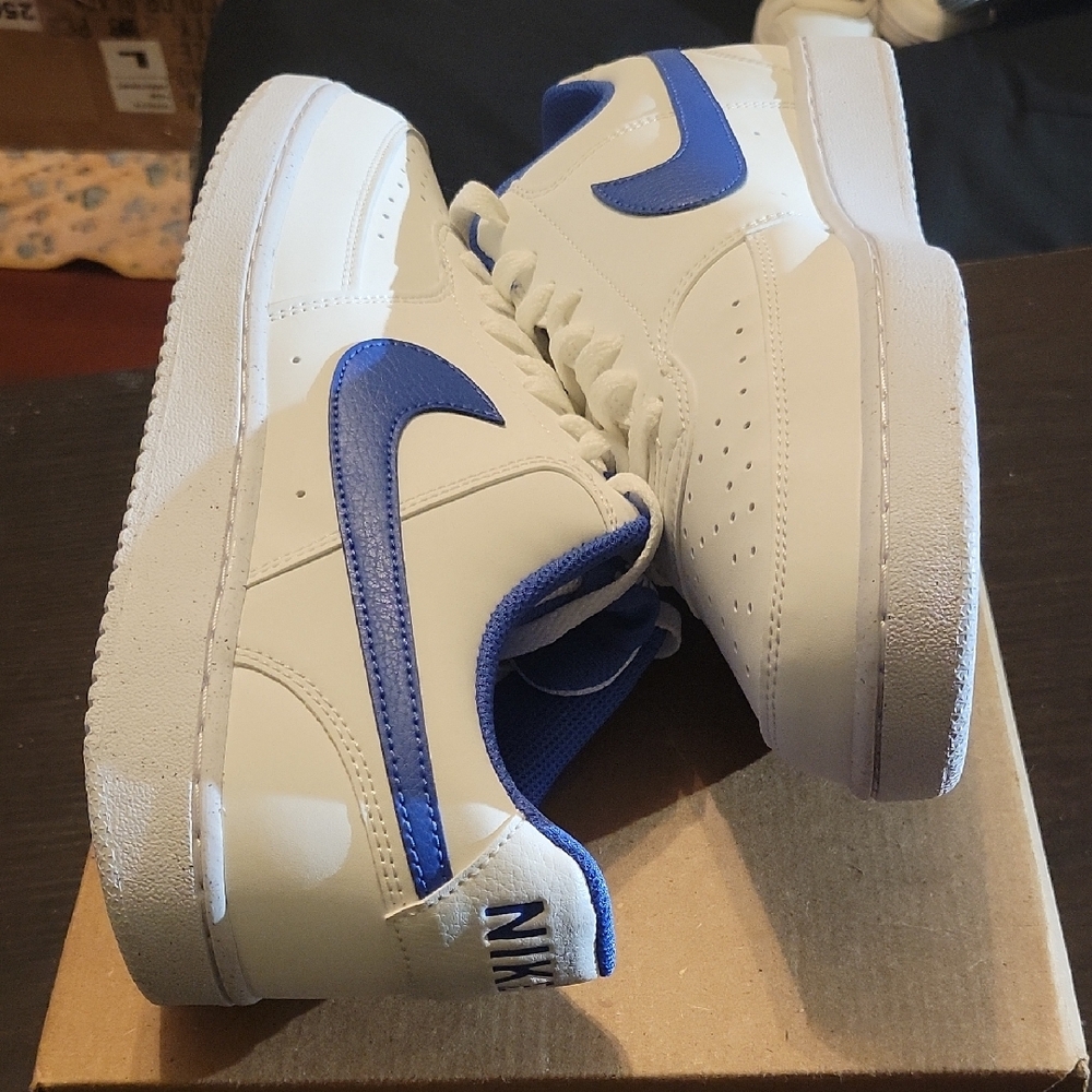 Nike Court Vision Low "Game Royal" (2020) Mens 10 Womens 11.5 NEW - Picture 7 of 9